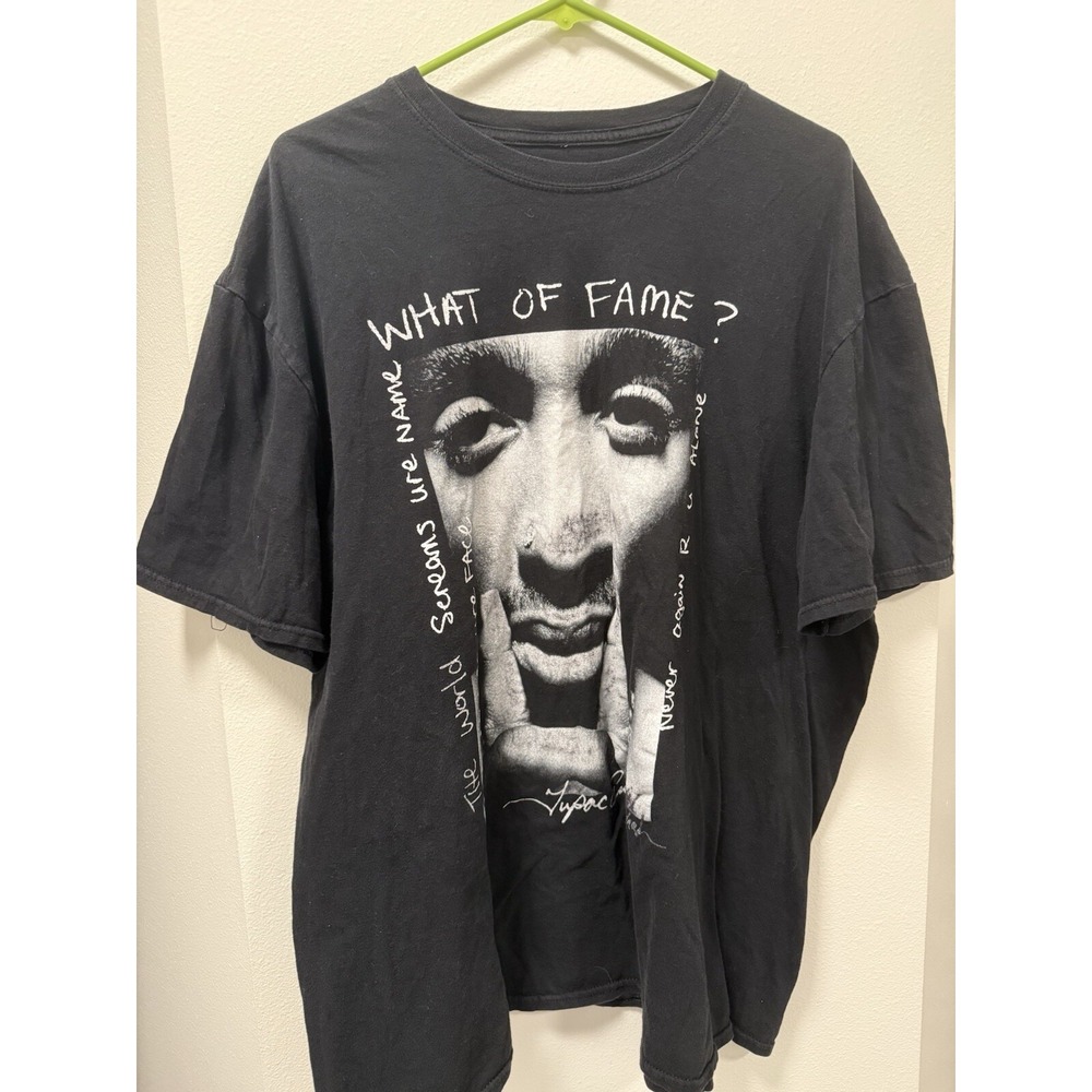 Tupac What Of Fame‎ T-shirt XXL